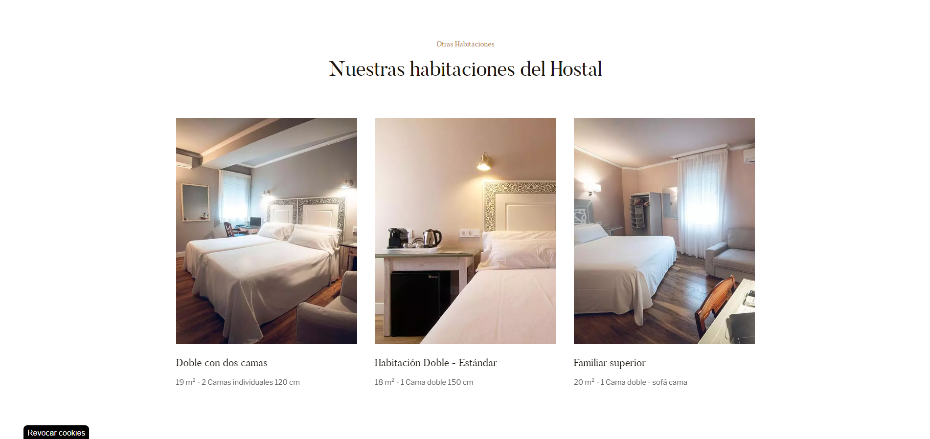 hotel castañuelos habitaciones